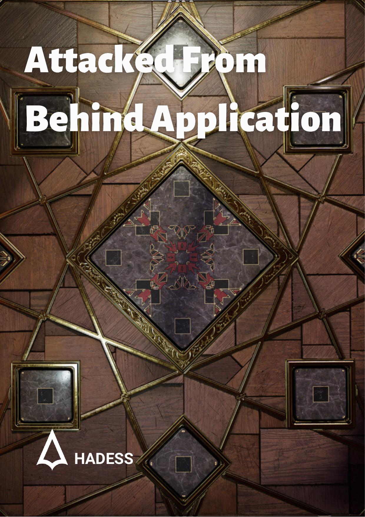 Attacked From Behind Application